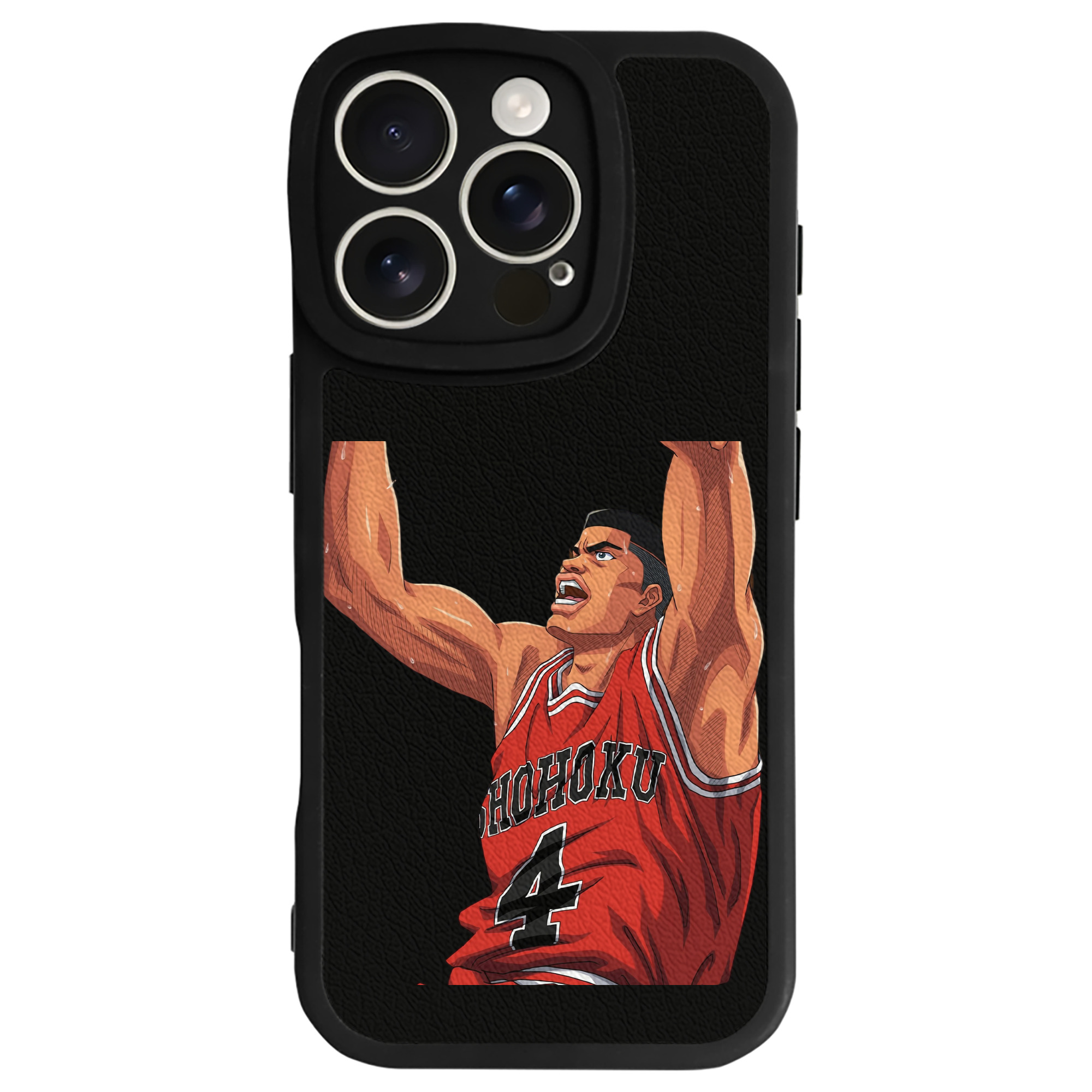 （画像用） SLAM DUNK／スラムダンク 【iPhone 16シリーズ対応】シリコンスマホケース（レザー調） 材質：シリコン
